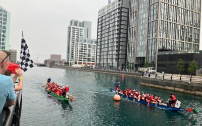 Hive Projects brings together clients and contractors, to take on the infamous Dragon Boat Race at Liverpool Docks