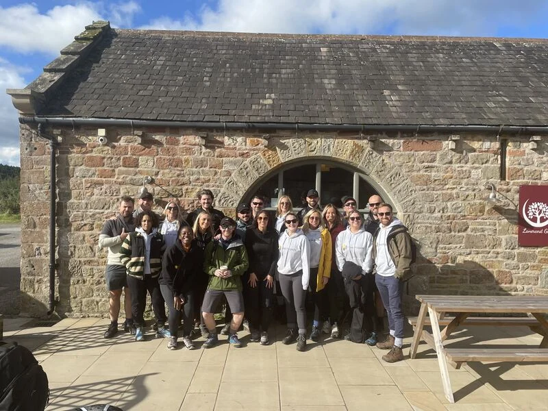 The Hive team completes Hadrian’s Wall charity walk for Manchester Youth Zone