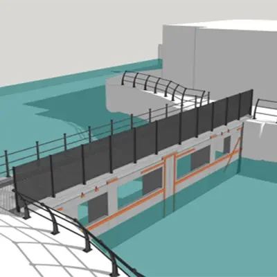 Isle of Man Ferry Terminal Bridge