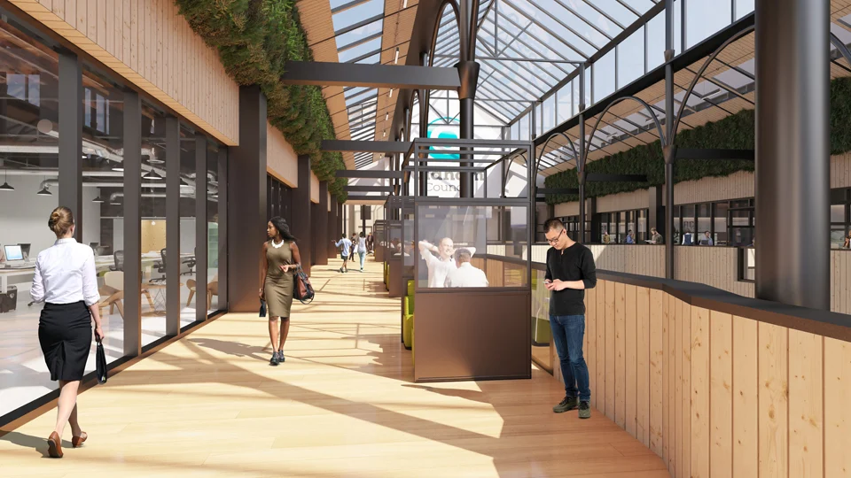 Proposed office space Spindles